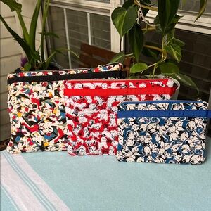 Carolina Herrera Multicolor Cosmetic Bags Set